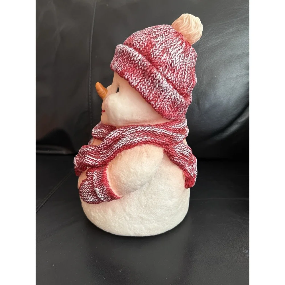 Vtg Rubber Singing Snowman Dances Bops to Frosty the Snowman w Box Christmas 11" - Picture 5 of 11